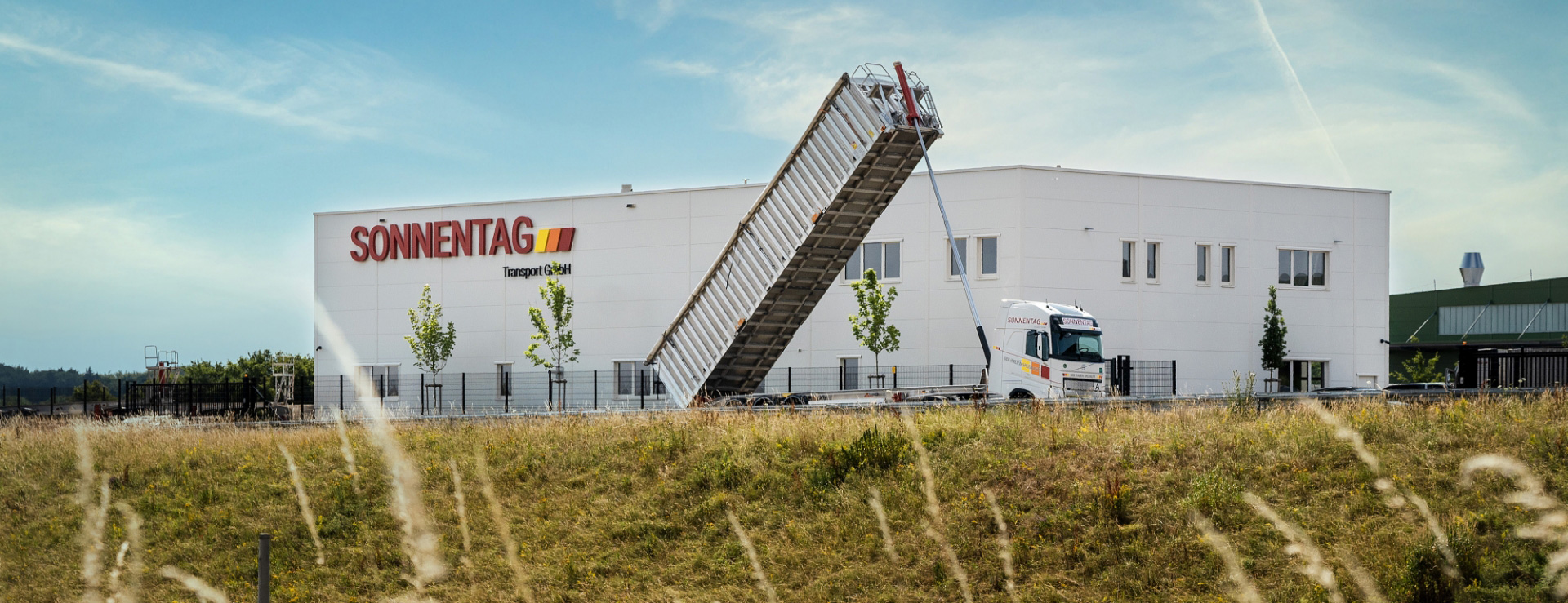 Gebaude Lkw Hintergrund