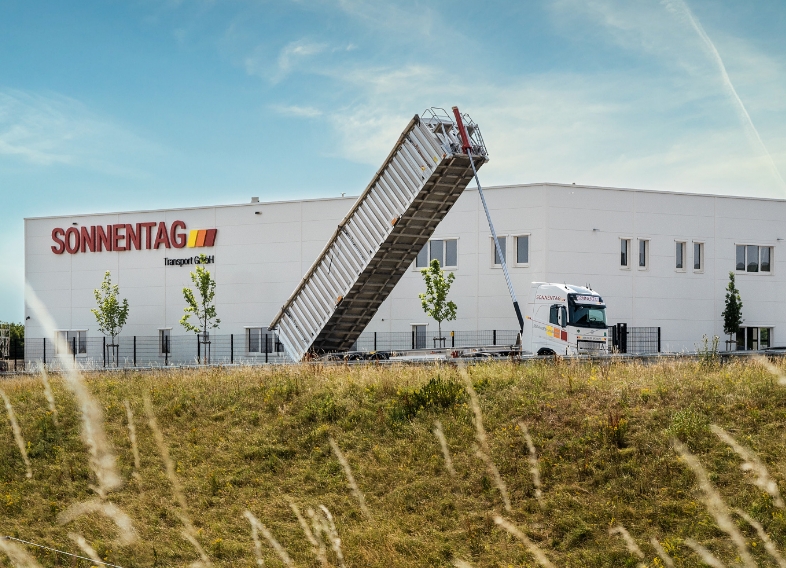 Gebaude Lkw Hintergrund Mobil