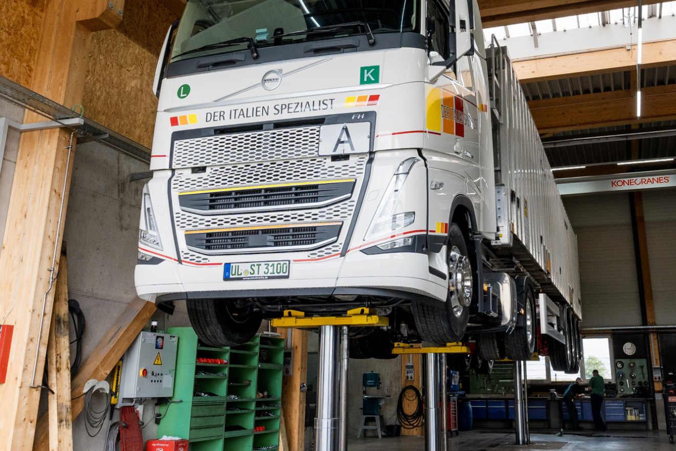 Werkstatt Lkw